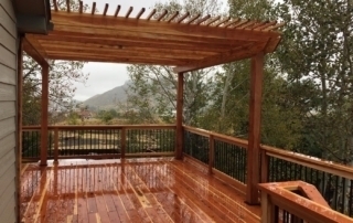 wood deck