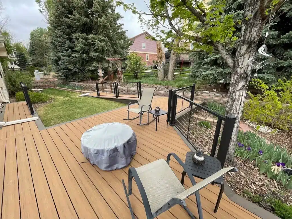 Centennial deck builder Centennial deck builder - complex design